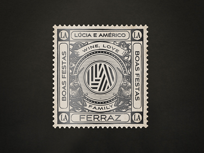 LA Ferraz Postage Stamp