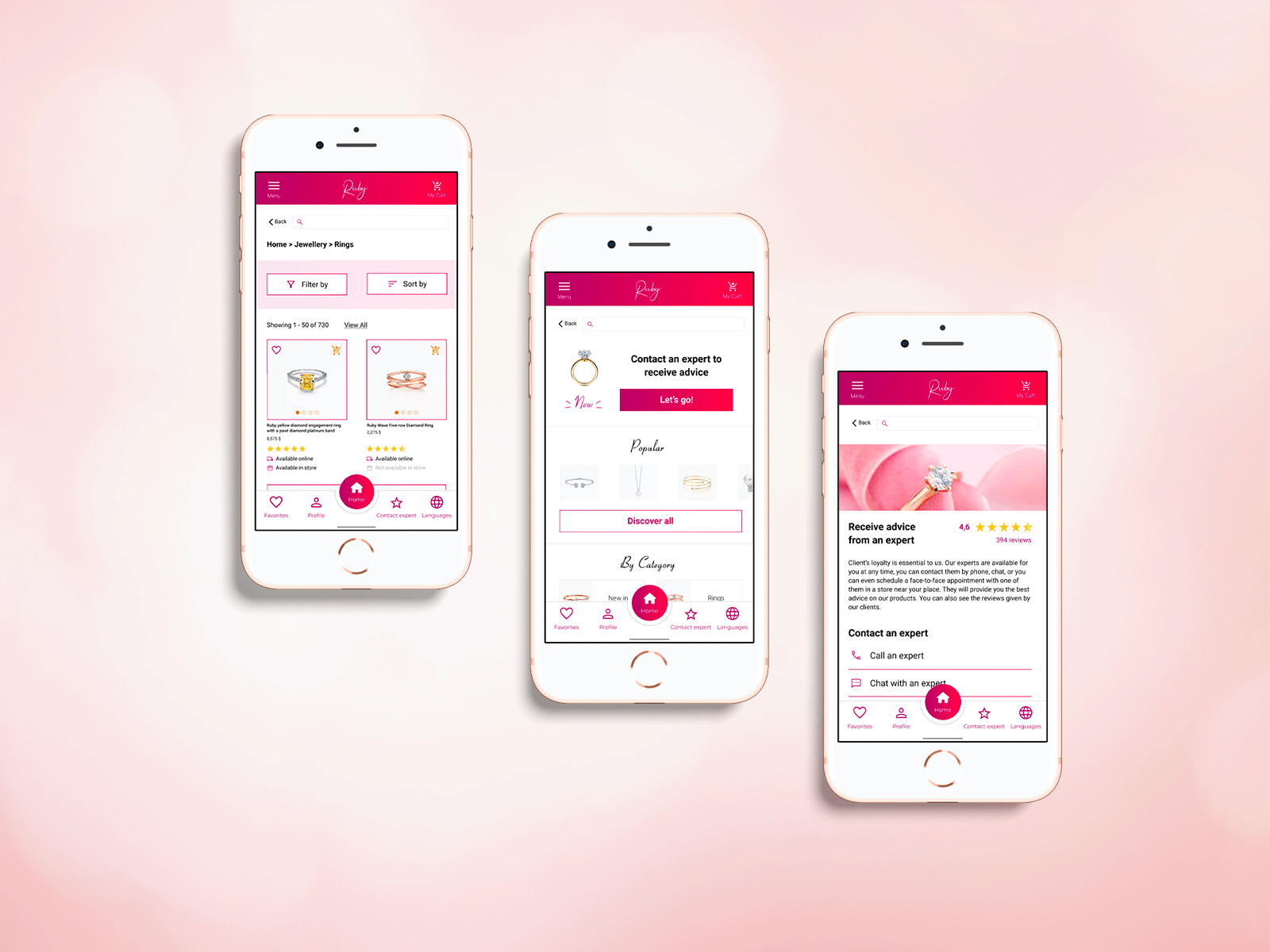 Case Study - Jewelry App app case study design design thinking mobile app mobile design ui ui design ux ux design ux ui