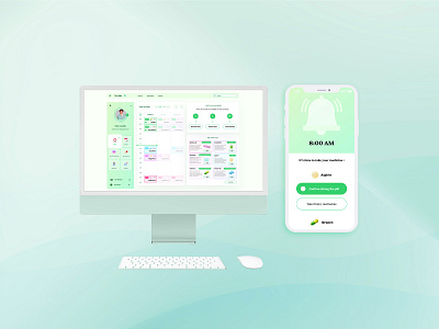 Case Study - Medicine Reminder app & responsive website