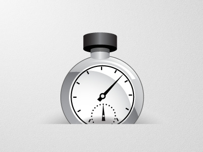 Stopwatch chronometer icon illustration rubbik sport stopwatch timer