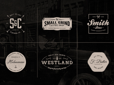 Vintage Logo Set - Volume 3