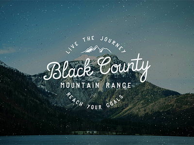 Black County Mountain Range calligraphy drawing grunge hand lettering ink lettering letters pen quote sketch texture typography