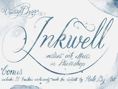 Inkwell - Instant Ink Effects aged army backgrounds creative market grunge logos overlays png retro textures vectors vintage