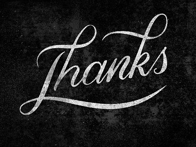 Thanks calligraphy drawing hand drawn hand lettering ink lettering letters pencil quote sketch texture typography