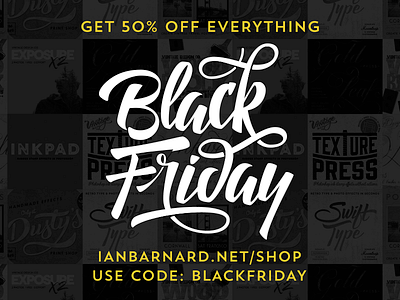 Black Friday 50% Off