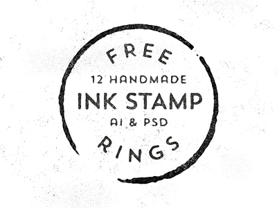 12 Free Handmade Stamp Rings
