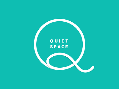 Quiet Space brush calligraphy hand lettering ink lettering marker pen sharpie type typography