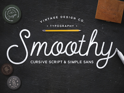 Smoothy Typeface calligraphy copperplate font hand lettering lettering script type typeface typography
