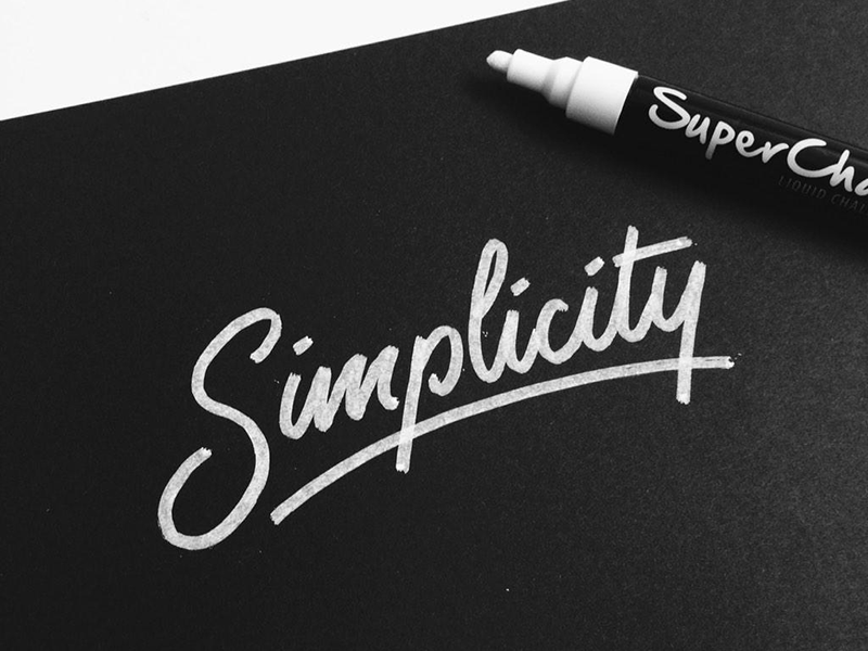 Simplicity By Ian Barnard On Dribbble