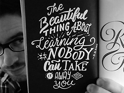 B.B.King Hand Lettering