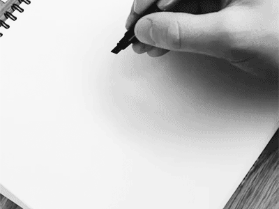 Black Letter F anomated gif calligraphy handlettering lettering parallel pilot script type typography video