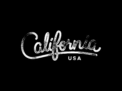 California bezier curves california calligraphy hand lettering lettering monoline textures typography vector