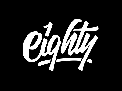 1eighty bezier curves brush brushscript calligraphy clothing hand lettering lettering skate surf typography vector