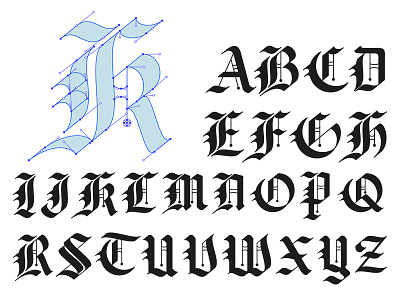 Uppercase Blackletter