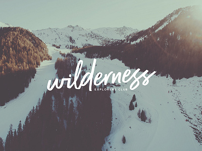 Wilderness Explorers Club calligraphy creative market font hand lettering lettering product type typeface typography