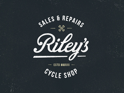 Riley's Cycles Branding Graphic