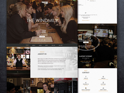 The Windmill Pub Website Live
