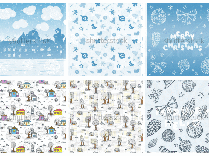 Christmas Is Coming! Vector illustrations on Shutterstock 2018 background christmas decoration design merry new pattern seamless snow winter year