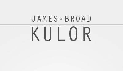 James Broad is Kulor identity logo personal