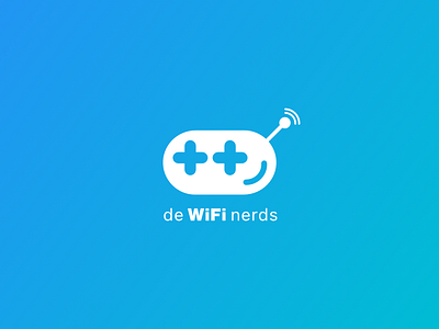 De Wifi Nerds concept design de wifi nerds logo