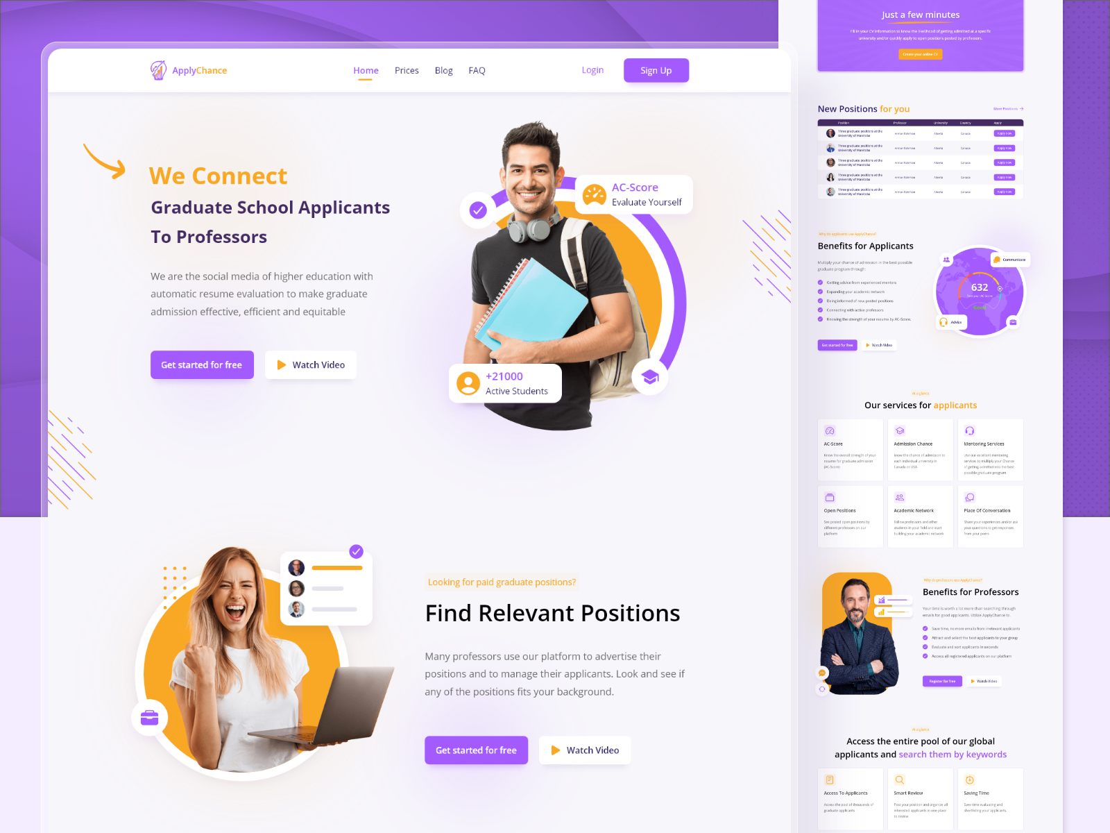 ApplyChance UI/UX by Eli on Dribbble