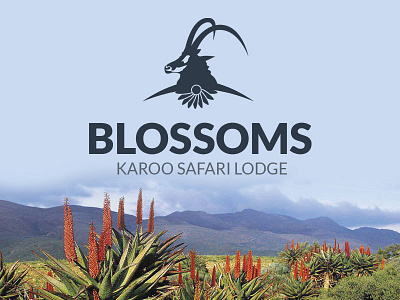 Blossoms game farm logo design