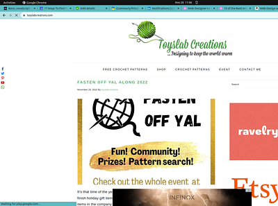 Toyslab Creations Design blog css design e commerce html wordpress