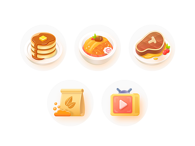 Food Icons game icons