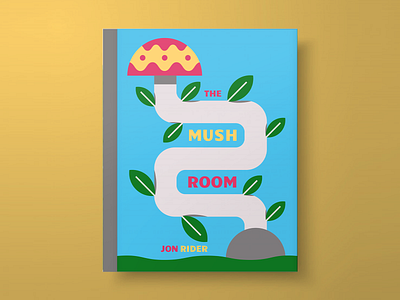The Mushroom - Book Cover book book cover book cover design design mushroom nature plant