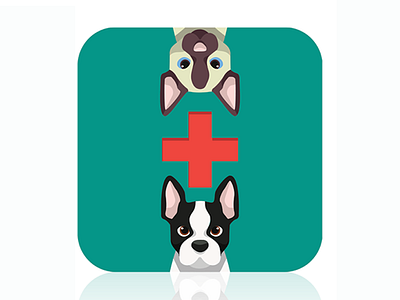 Cat Dog Icon aid app cat dog first icon mobile pet vet