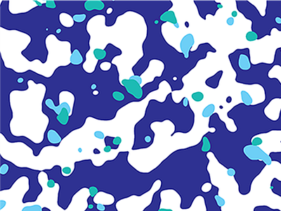 Water Blobs Pattern blobs blue drops pattern surface water
