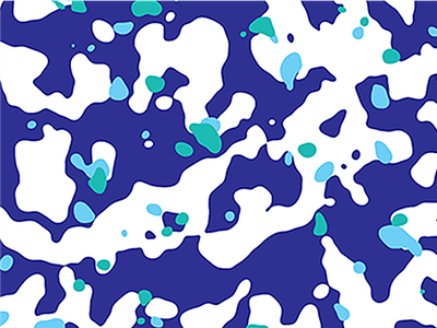 Water Blobs Pattern