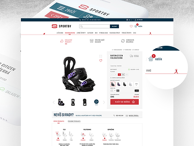 SportBy – web design branding detail ecommerce motivation product shop sport ui ux web