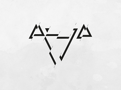 Triangles – move branding clean geometric graphic design identity logo logotype minimalistic logo designer symbol