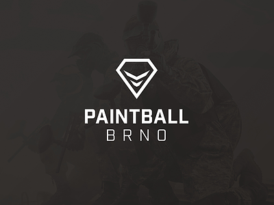 Paintball Brno – Branding brand branding clean icon identity logo logotype mark paintball vector