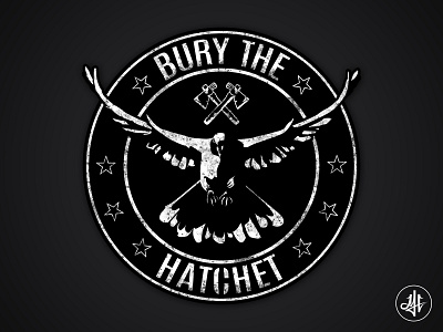 Logo Design for the band Bury the Hatchet band band logo design logo logo design