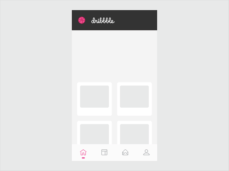 Hello Dribbble after effects animation debut first shot gif hello dribbble mobile ui transition ui ux