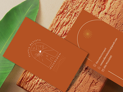 Psychologist - logo and business card design branding card design graphic design logo vector