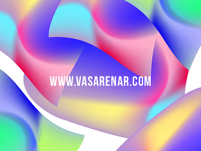 Vasarenar Portfolio Dribbble abstract colours design gradient illustrator ombre photoshop portfolio textures