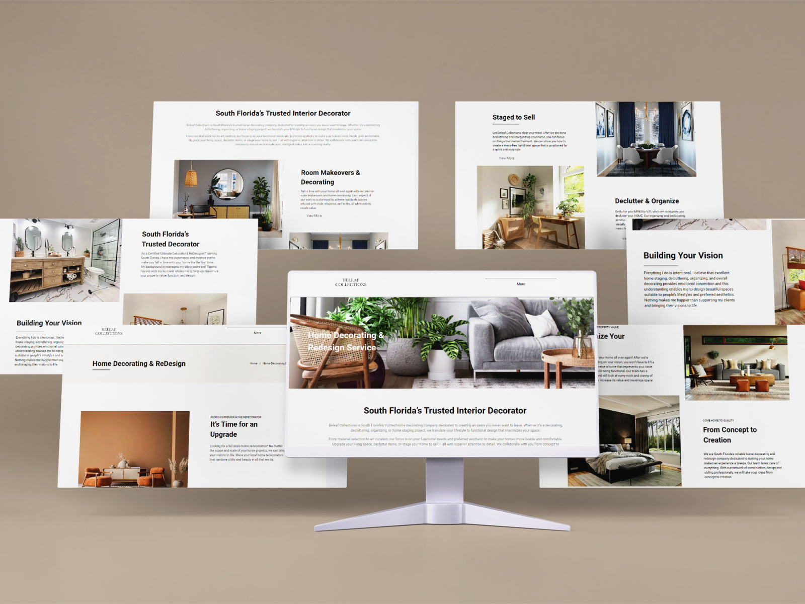 A Wix Home Decoration site by Comfort Adegoke on Dribbble
