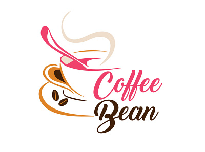Coffee Logo brand name business logo coffee bean logo coffee logo company logo shop logo