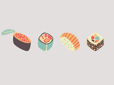 Sushi Icons