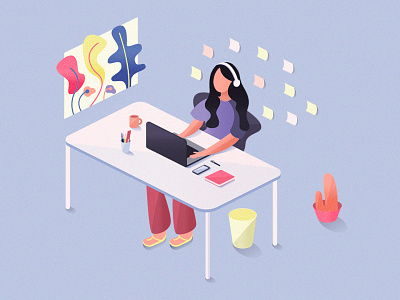 Workspace illustration