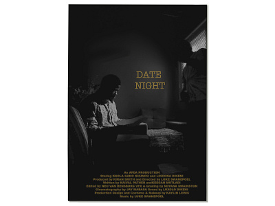 Short Film Poster - Date Night
