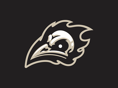 Bird Skull bird crow demon illustration logo mark mascot raven skull