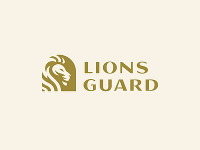 Lions Guard cat gate guard king logo mark tiger