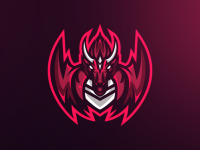 dragon e sport mascot logo by djordje djordjevic dribbble logo dragon