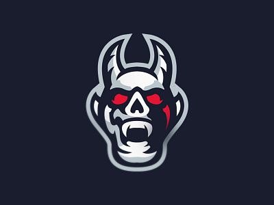 Devil devil esport logo mascot satan sport