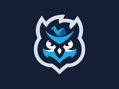 Mystical Owl bird brand gaming illustration logo mascot owl sport