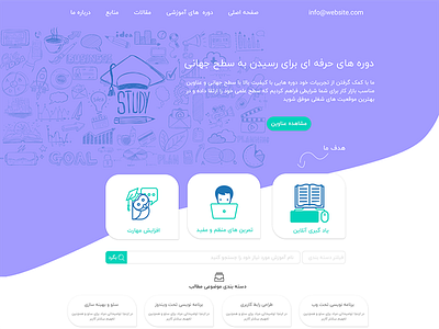 Learning Landing Page